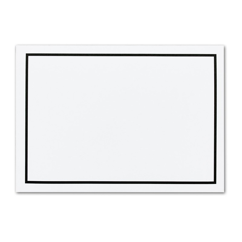 Gustav Neuser® 100 x Mourning Paper Sets DIN A5 Letter