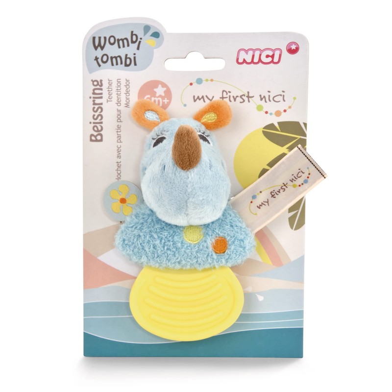 Manuffi Rhino Teether 12 cm
