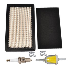 HIFROM 20B-32610-J7 Air Filter Pre Cleaner with Fuel Filter Spark Plug Kit Compatible with Subaru Robin EX35 EX40 20B-32610-H7