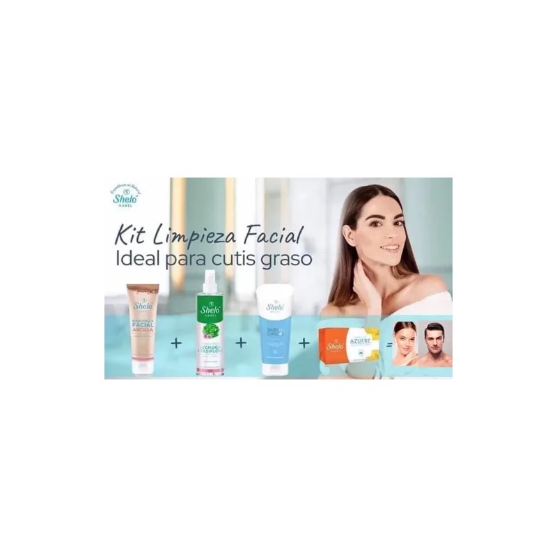 Acne Limpieza Facial Kit Quita Manchas Cara Barros Shelo Nab