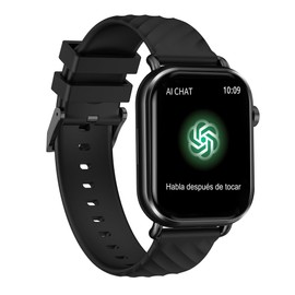 STF | Smartwatch Kronos AI Chat | Pantalla AMOLED 2 Pulgadas | Chat GPT Incorporado | Certificación IP67 Sumergible | Salud Femenina | Modo Multideportivo