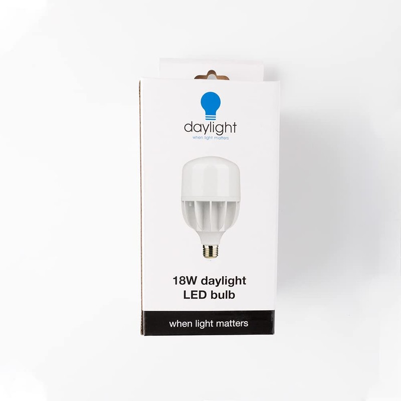 daylight 18W Energy Saving LED Bulb - 1800 Lumens, ‎6500