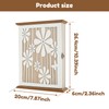 Wooden Key Box Wall Mount Wooden Key Holder Decorative Wall