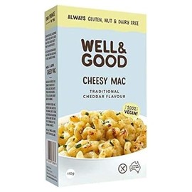 Well & Good Vegan Cheesy Mac Traditional Cheddar 110 g