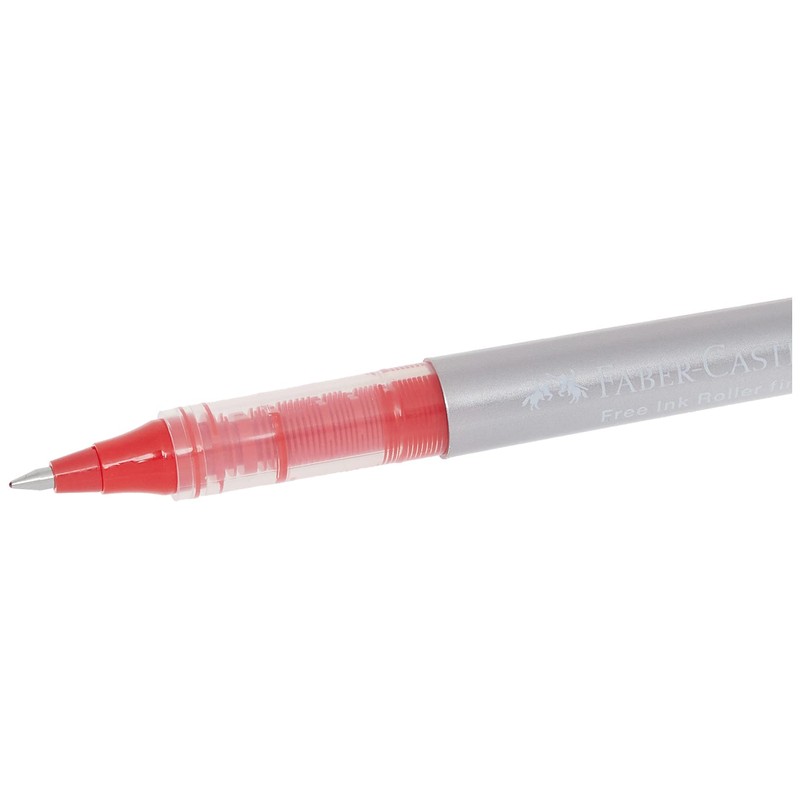 Faber-Castell Free Ink Roller Pen 0.7mm - Red