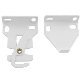 ZZLZX R 16 Roller Shade Bracket 1 Pair White Roller Shade Brackets #RB560