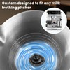 Milk Frother Replacement for Ninja, Stainless Steel and Plastic Material,