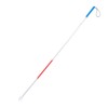 Folding Walking Pole Aluminum Alloy Collapsible Anti Slip Reflective Blind