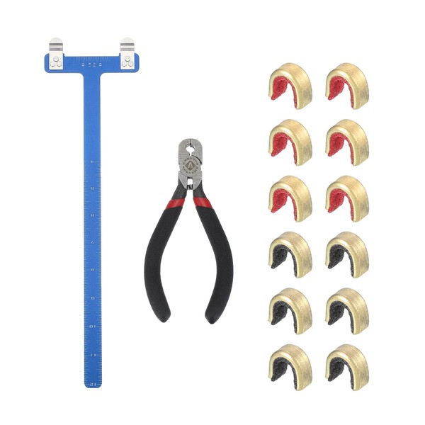 sourcing map Archery Bows Square T-Shape Ruler Tool Nocking Points
