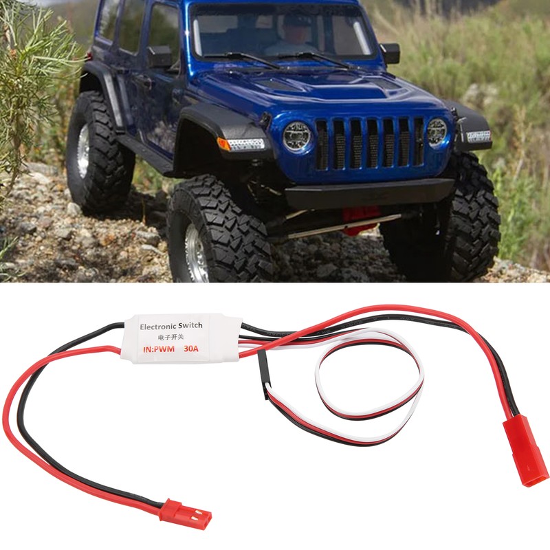 30A Remote Controlled On/Off Switch PWM Receiver Electronic Switch for