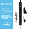 Wright Products V1020BL Standard Duty Pneumatic Closer, Black