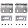 2 Pack Replacement 2 Hole Clipper Blade for Wahl Magic