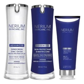 Pack Nerium Restaurador Crema Facial Día, Noche Y Corporal                                                                                            