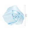 sourcing map 16 Pcs Ribbon Roses, 2 Inch Lapel Pin