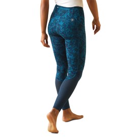 ARIAT Women's Eos Full Seat Tight, Deep Petroleum Camo Floral, Size Small