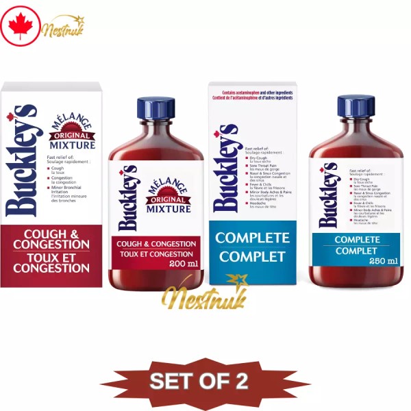 Buckley's Cough Syrup Original 200ml + Complete 250ml | Set