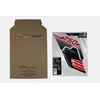 Tankpad Knee Pad Compatible with Honda Transalp XL 750 Black