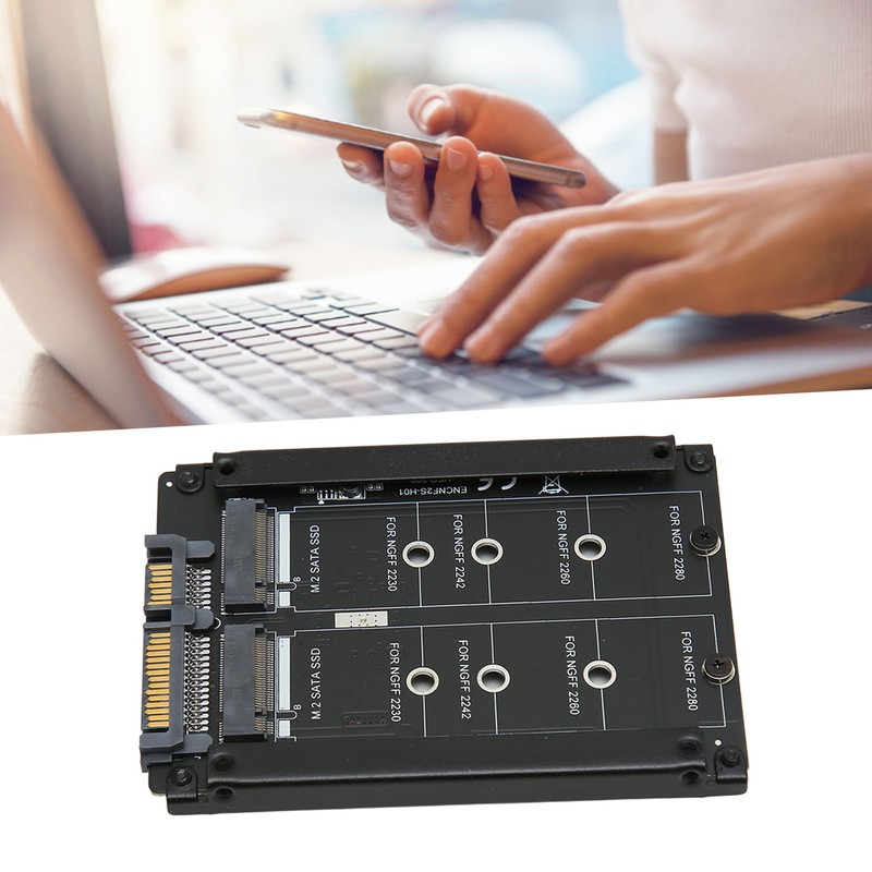 NGFF to SATA3.0 Adapter Card M2 KEY B M SSD