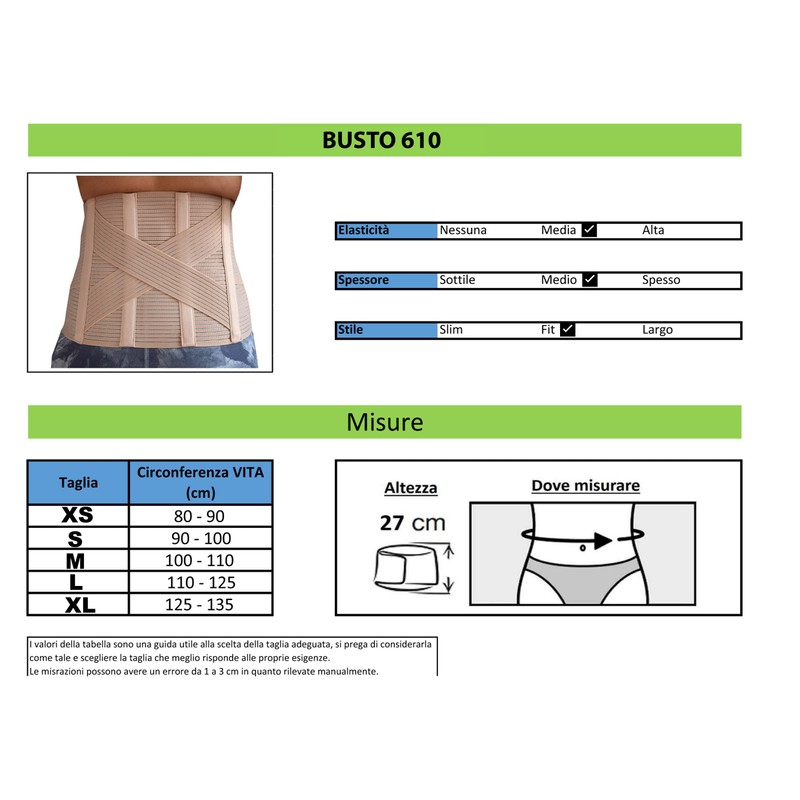 BODYPERFECT Orthopaedic Bust Unisex Back Rest Posture Corrector 6 Slats