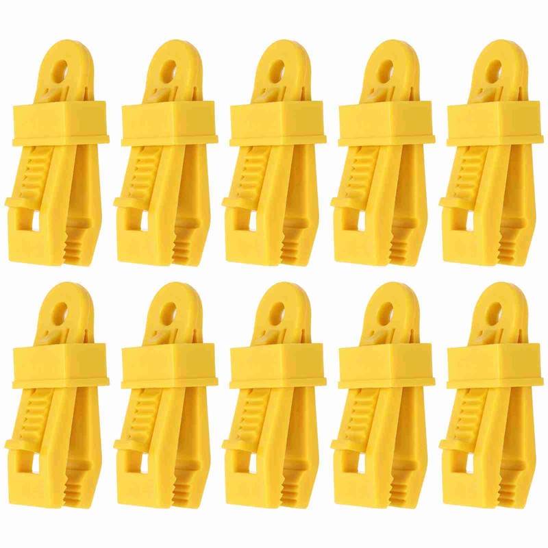 10Pcs Tarp Clips Large Tent Clamps Tarp Clamps Heavy Duty