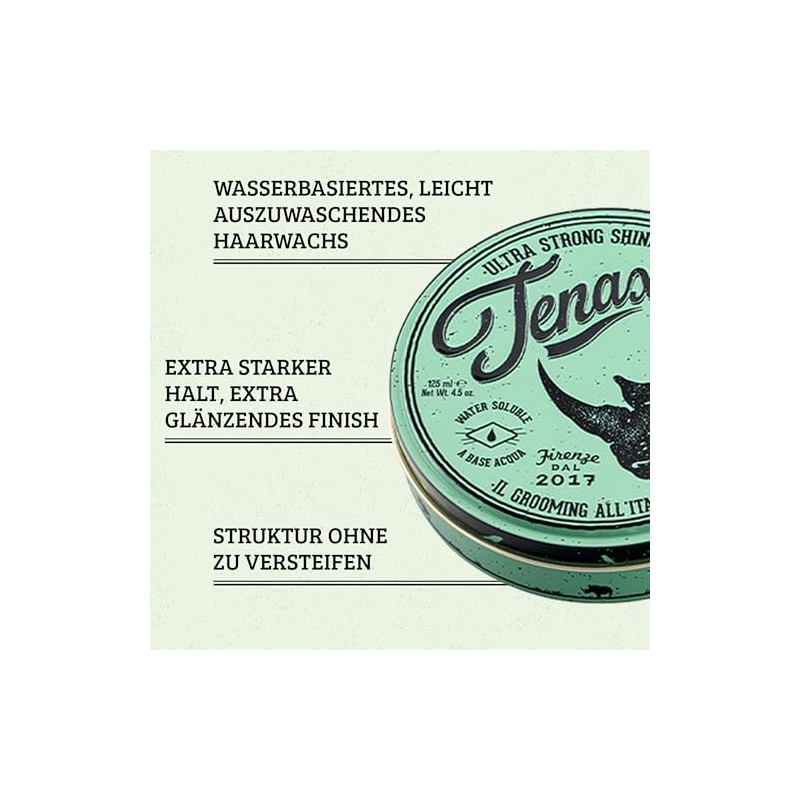 TENAX Pomade Extra Strong Oil, 125 ml