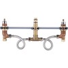 Olympia P-1131B Two Handle Roman Tub Valve Set in