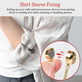 Multi-Function Magnetic Clothing Clips, Magnetic Shirt Clips for Women Clothing, T-Shirt Shortening Magnetic Closure for Cinch T-Shirt Hems, Collar, Pants Hems (8 Pack)