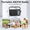 AM FM Radio with Best Reception,Bluetooth Portable AM FM Transistor