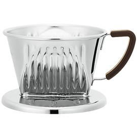 Carita Coffee Dripper, Stainless Steel, For 1-2 People, SS101, Drip Outdoor, Camping #04159