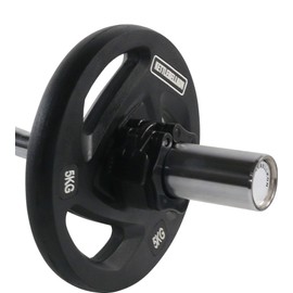 KETTLEBELLKON Olympic Barbell Collar (Set of 2) Quick Release Plate Fasteners