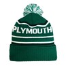 Plymouth Argyle Green and White Ski Hat - Stylish Winter