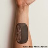 Azeeda 'Autoreifen' Temporäres Tattoo - Hautfreundlicher & Ungiftiger Abziehbild ·