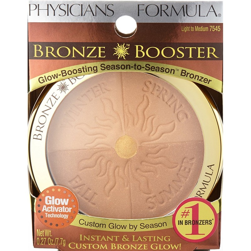 Physicians Formula Bronze Booster Glow-Boosting Season-to-Season, Customizable Seasonal Glow Glow,