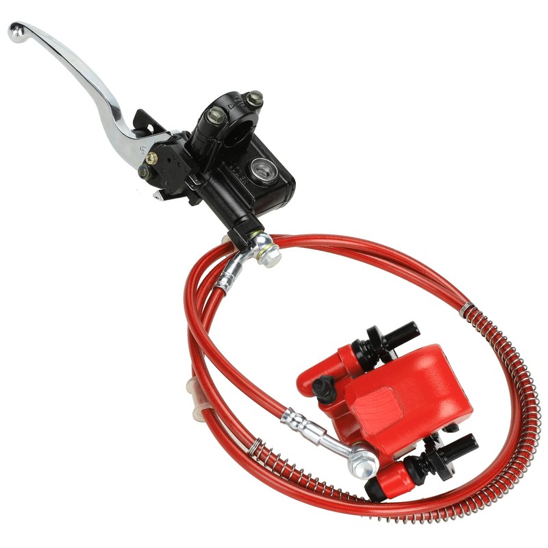 FVRITO Rear Hydraulic Disc Brake System Hand Brake Master Cylinder