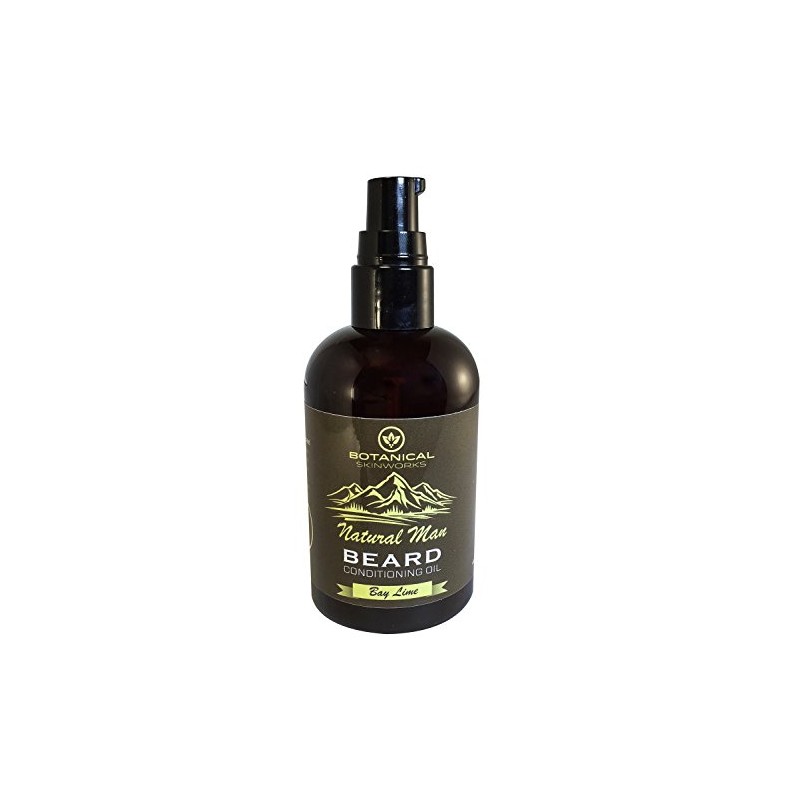 Natural Man Bay Lime Beard Oil - All Natural Beard