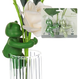 Qilxziy Plant Propagation Buddy,Plant Support for Sprouts, Stems, Shoots, and Cuttings,Cute Little Bear Shape Plant Supporters for Plant Propagation Station or Indoor Garden,Gift for Plant Lover