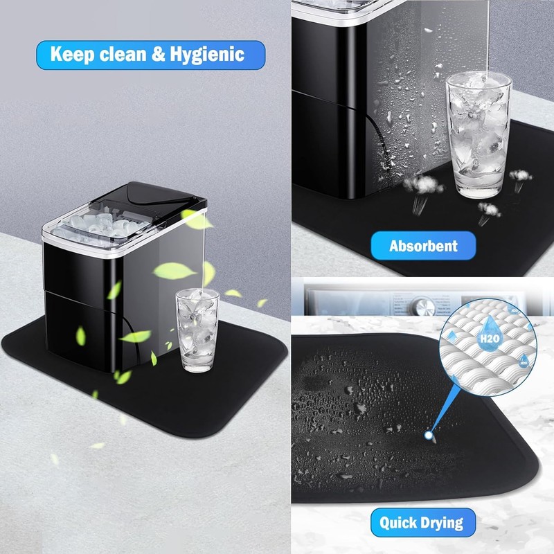 Mat for Ice Makers Countertop, Mat for Under Ice Maker
