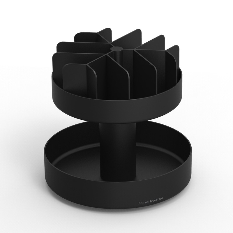 Mind Reader SNACKCAR Supreme Snack organizer, 14 x 14.5 Round,