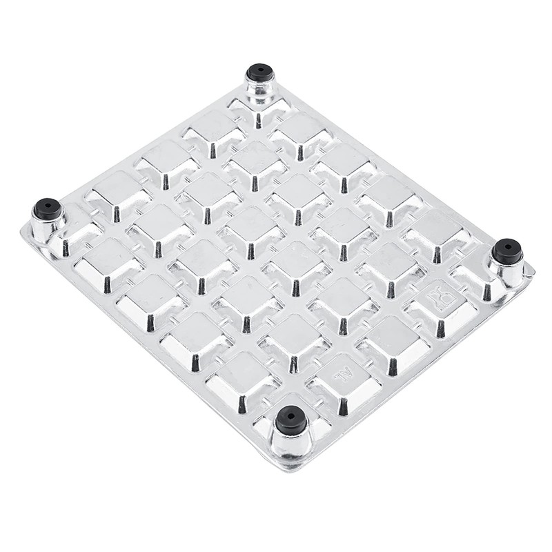 Dumpling Mould 30 Ravioli Tray Kitchen Tool for Durable Aluminum