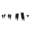 140pcs box M2 Nylon Round Head Cross Screw Hex Nut