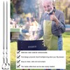 Mino Plus Barbecue Skewers, Pack of 24 Kebab Skewers, Skewers,