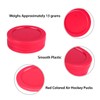 Home Air Hockey Red Replacement 2.5" Pucks for Game Tables,