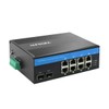 Network Switch 10 Port Gigabit Industrial Switch with 2 SFP