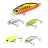 Blue Ocean Micro Minnow Small Plug Lure Set, 0.1 oz
