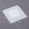 Silicone Tub Stopper Floor Drain Cover, 2 Pieces Sewer Anti-Odor