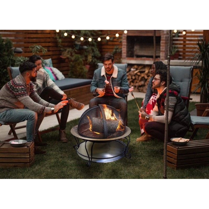 Newtex FirePad Deck Protector - Perfect for Fire Pits, BBQ,
