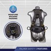 Palmer Safety Fall Protection Construction Safety Harness - QCB Chest