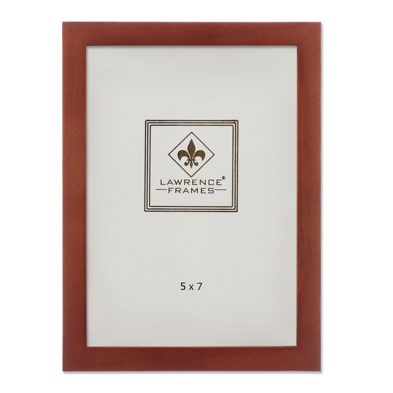 Lawrence Frames Walnut Wood Picture Frame, Gallery Collection, Light Walnut,