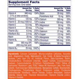 Bayer One A Day Women's 50+ Multivitamin Multimineral Supplement 300 Tablets