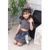 Clear Stone Halloween Toxic Wolf Kids Cosplay, 55.1 inches (140